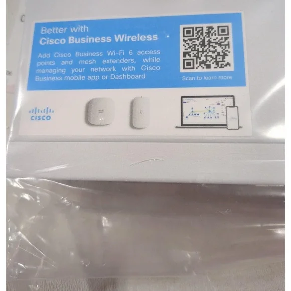 Cisco CBS220-48T-4G-NA 48 Port Rack Mountable Ethernet Switch Computer Use